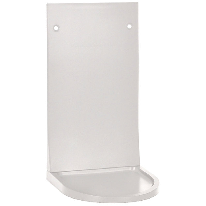 Alpine Universal Soap/Sanitizer Dispenser Drip Tray, White - ALP4TRAY-WHI
