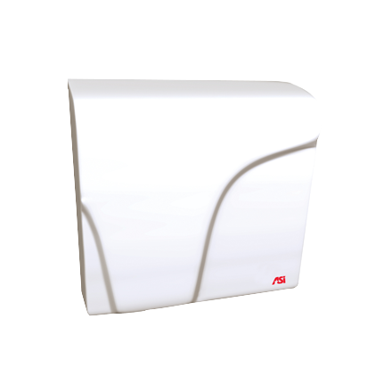 ASI 0165 Automatic Hand Dryer - (208-240V) - White - Surface Mounted
