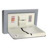 ASI 9018-9 Baby Changing Station - Horizontal - Stainless Steel - Surface Mounted