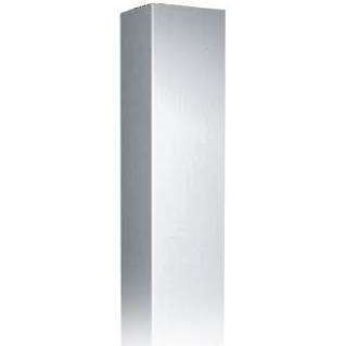 ASI 0533-4-1 Corner Guard - Straight Edge Legs - 48"H - 16 Ga. - with Mounting Holes