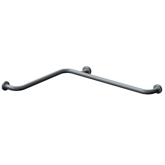 ASI 3574 Exposed Flange (1-1/2" O.D) Smooth - Horizontal Grab Bar, 18-1/8" x 33-1/8"