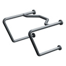 ASI 3434 Exposed Flange (1-1/4" O.D) Smooth - Straddle Grab Bar