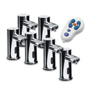 ASI 0394-6-1A EZ Fill - Stand Alone FOAM Soap Dispenser (Batt./not incl) Polished Finish, 1L(6 Pack +Remote Cntrl)