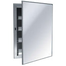 ASI 0952 Medicine Cabinet - Stainless Steel - 18-1/4"W X 24-1/4"H - Recessed