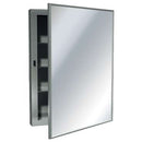 ASI 0953 Medicine Cabinet - Stainless Steel - 18-1/4"W X 24-1/4"H - Surface Mounted