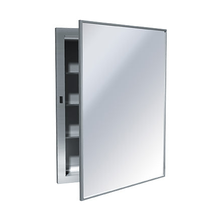 ASI 0952-B Medicine Cabinet - Stainless Steel - 24"W X 26"H - Recessed