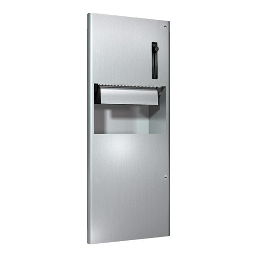 ASI 94696 Profile - Auto Paper Towel Dispenser & Waste Receptacle - Roll - 10.5 gal. - Recessed