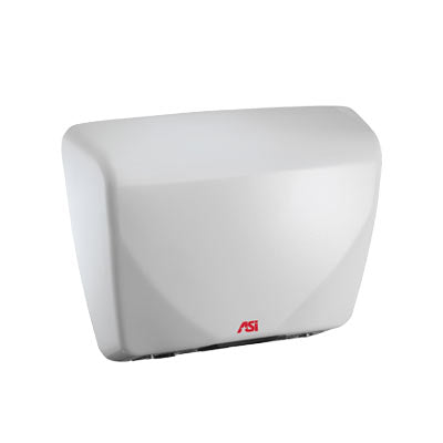 ASI 0195 Roval - Automatic Hand Dryer - Cast Iron - (100-240V) - White - Surface Mounted