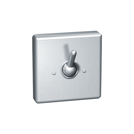 ASI 122 Security Clothes Hook - Chase Mount - Surface Mounted