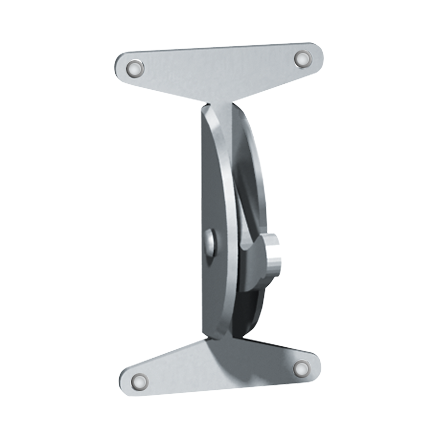 ASI 121 Security Clothes Hook - Chase Mount - Surface Mounted