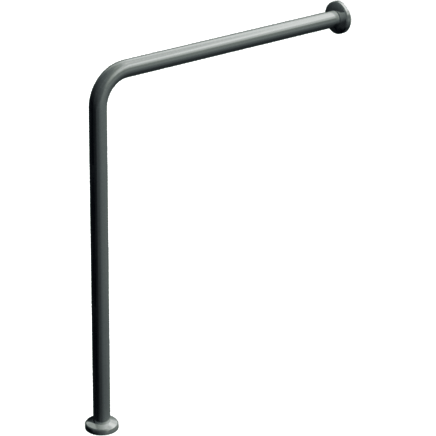 ASI 3815-25P Snap Flange (1-1/2" O.D) (Peened) - Wall to Floor: 30" x 33" w/ Toilet Tissue Holder