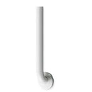 ASI 3801-48W Snap Flange (1-1/2" O.D) White Powder Coated Finish - Straight Grab Bar, 48"