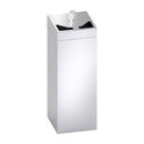 ASI 0839-TWH Stainless Steel Sanitizer Wipes Dispenser and Disposal - 17 gal. - Freestanding