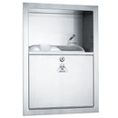 ASI 0548 Traditional - Sharps Disposal Cabinet - Container Not Included - Recessed