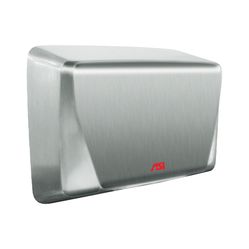 ASI 0199-3-93 TURBO ADA - Automatic High-Speed Hand Dryer (277V) Satin Stainless, Surface Mounted
