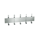 ASI 1307-5 Utility Hook Strip - 5 Hooks - 46"L - Surface Mounted