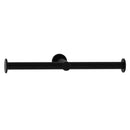 Bobrick 9547.MBLK FINO Toilet Roll Holder, Double, Matte Black Finish