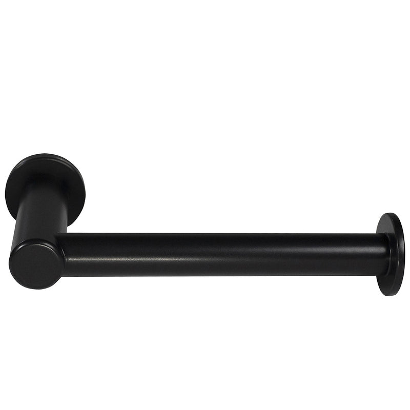 Bobrick 9543.MBLK FINO Toilet Roll Holder, Single, Matte Black Finish