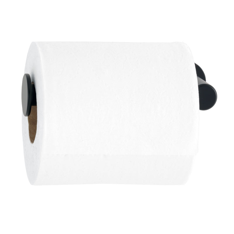 Bobrick 9543.MBLK FINO Toilet Roll Holder, Single, Matte Black Finish