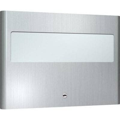 ASI 9477 Commercial Toilet Seat Cover Dispenser, Recessed-Mounted, Stainless Steel - TotalRestroom.com