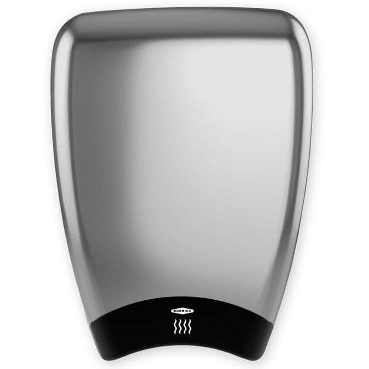 Bobrick 7185 Automatic Hand Dryer, 230 Volt, Surface-Mounted, Aluminum Die-Casting - TotalRestroom.com