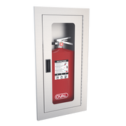 Oval CRSS-040100 Recess Mounted, Stainless Steel, Full Clear Acrylic Window