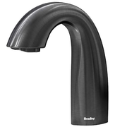 Bradley (S53-3100) RT5-BB Touchless Counter Mounted Sensor Faucet, .5 GPM, Brushed Black Stainless, Crestt Series