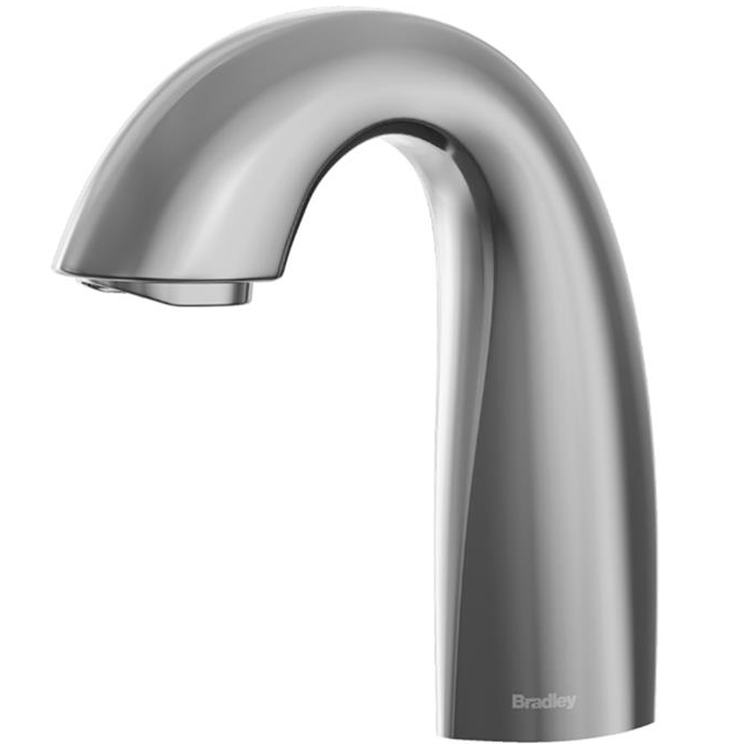 Bradley (S53-3100) RL5-PC Touchless Counter Mounted Sensor Faucet, .5 GPM, Polished Chrome, Crestt Series