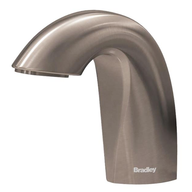 Bradley (6-3100) RFM-BZ Touchless Counter Mounted Sensor Soap Dispenser, Brushed Bronze, Crestt Series