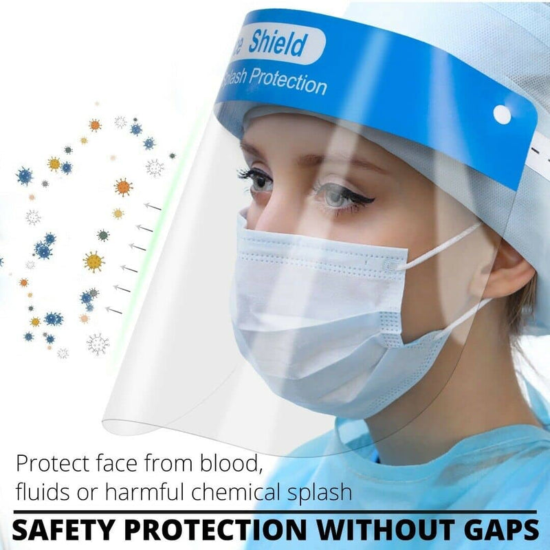 High Quality Protective Plastic Face Shield Full Face Mask Sheild