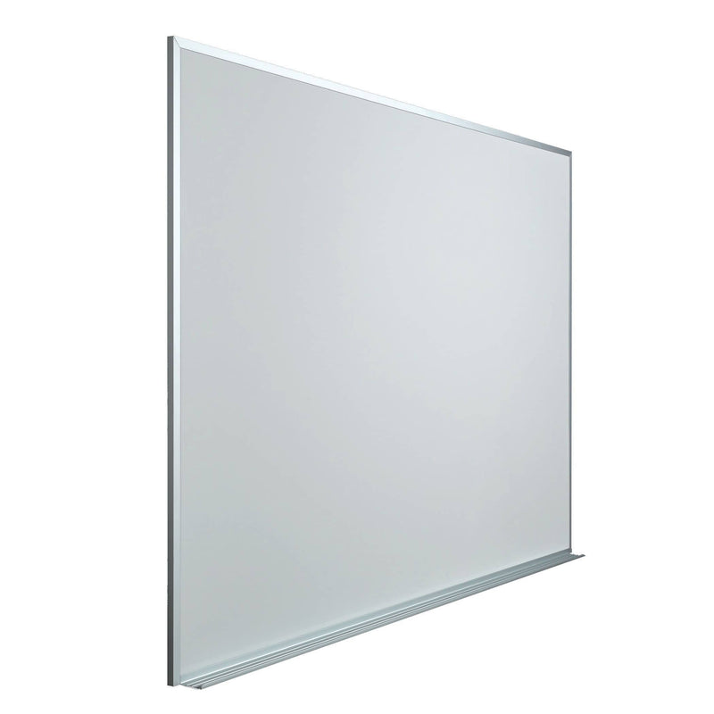 ASI 9800 Quick Ship Porcelain Markerboard w/Flat Tray 4' X 6', Length: 72" X Width: 48" - 980114406