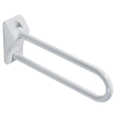 Ponte Giulio Maxima Series Folding and Rotating Grab Bar, 24", Non-Pinch Flange - G41JCS01