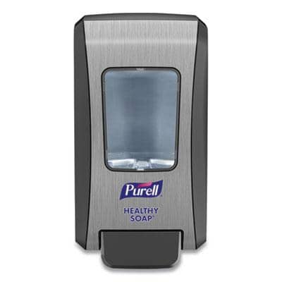 FMX-20 SOAP PUSH-STYLE DISPENSER, 2,000 ML, 6.5 X 4.65 X 11.86, GRAPHITE/CHROME, 6/CARTON-GOJ523406CT