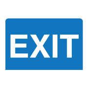 Palmer Fixture ADA compliant Workplace Signs-BL--EXIT SIGN-IS1011-15