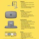 Koala Kare KB200-11 Horizontal Baby Changing Station, Wall-Mounted, Earth