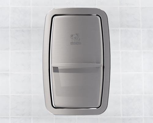 Koala Kare KB311-SSRE Vertical Stainless Steel Recessed-Mounted Baby Changing Station