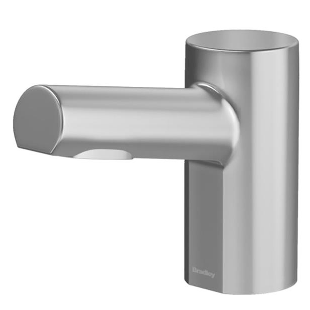 Bradley (6-3300) RFT-BN Touchless Counter Mounted Sensor Soap Dispenser, Brushed Nickel, Metro Series