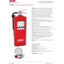 Kidde Halotron Fire Extinguisher with 2.5 lb. Capacity and 9 sec ...