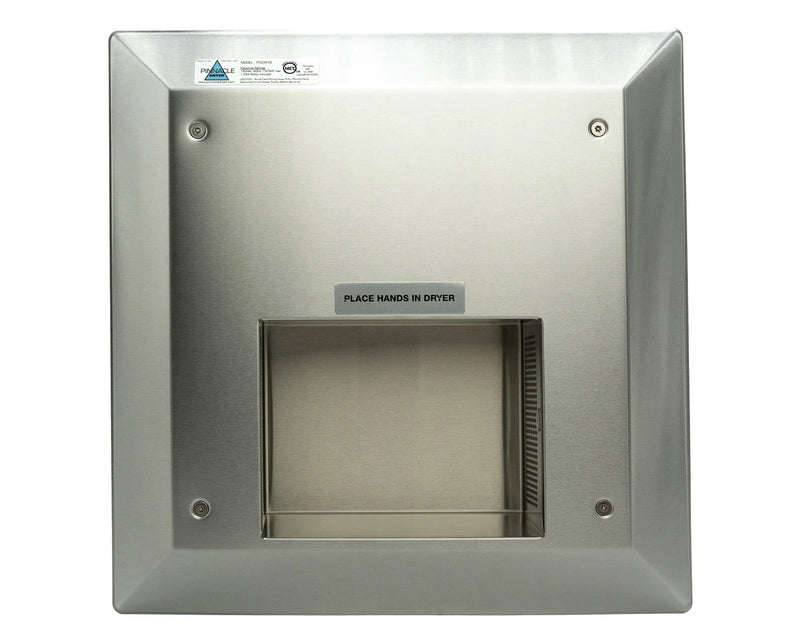 Pinnacle Dryers PDC-R10 Recessed Mount Hand Dryer, ADA Complaint, Stainless Steel, Voltage: 110-120V