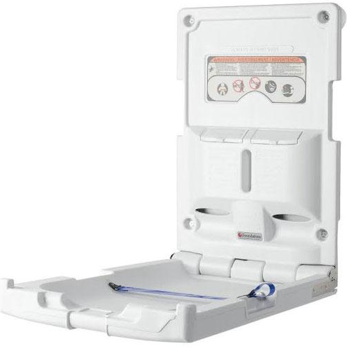 Foundations Vertical Surface Mount (EZ Mount Backer Plate Not Included), Light Gray - 100-EV