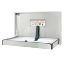 Foundations Surface Mount Full Stainless Steel Changing Station - Horizontal Mount, Stainless Steel - 100SS-SM