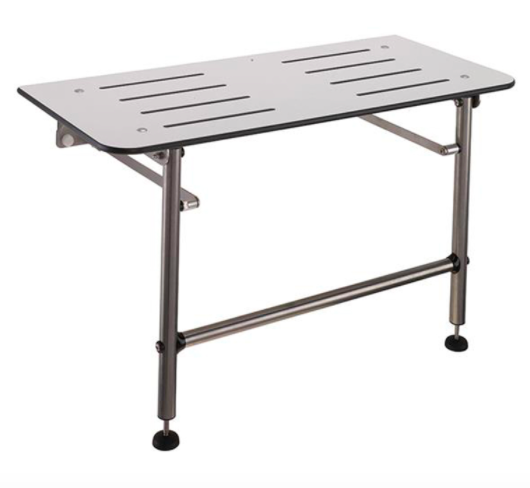 Ponte Giulio Rectangular Folding Shower Seat, 31.5" - G56UHS02N1