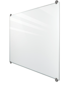 ASI Frameless Glass Magnetic Glass Markerboard Edge Grip 4' X 10' Mag, Length: 120" X Width: 48" - 980830410