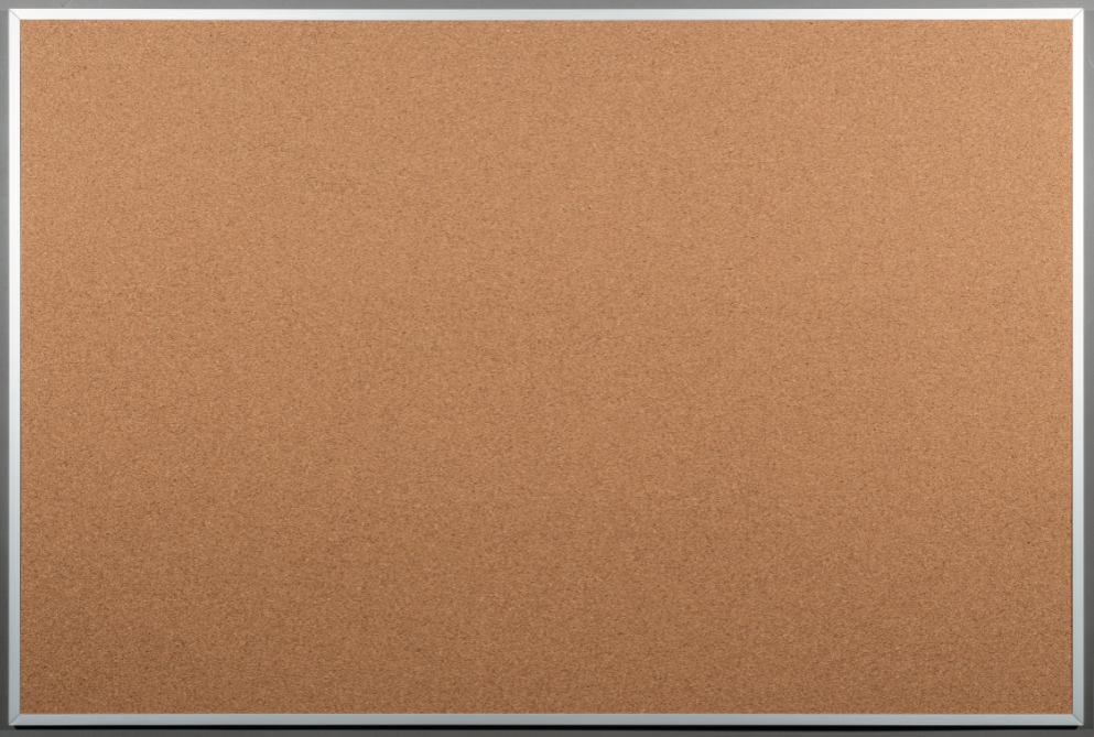 ASI 9800 Quick Ship Natural Cork Tackboard 4' X 10', Length: 120