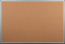 ASI 9800 Quick Ship Natural Cork Tackboard 3' X 4', Length: 48" X Width: 36" - 980401304