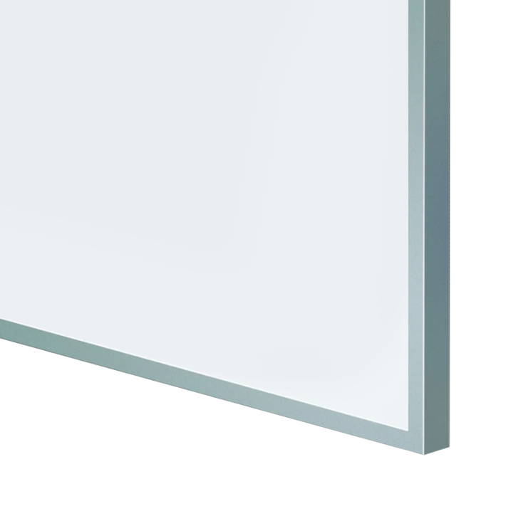 ASI 9100 Entry Series, Slim Trim w/ Square Frame Trim Type Porcelain Markerboard Square Corner 2' X 3', Length: 36" X Width: 24" - 910101203