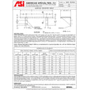 ASI 0692-536 Commercial Restroom Shelf, 5" D x 36" L, Stainless Steel w/Satin Finish