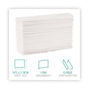Windsoft C-Fold Paper Towels, 1 Ply, 10.2 x 13.25, White, 200/Pack, 12 Packs/Carton - WIN101