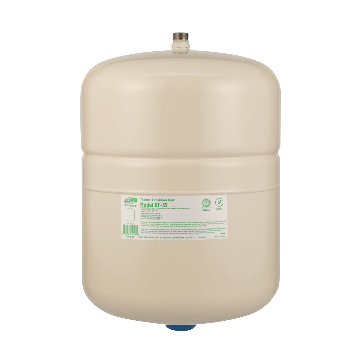 Zurn XT-35 9 Gallon XT Thermal Expansion Tank