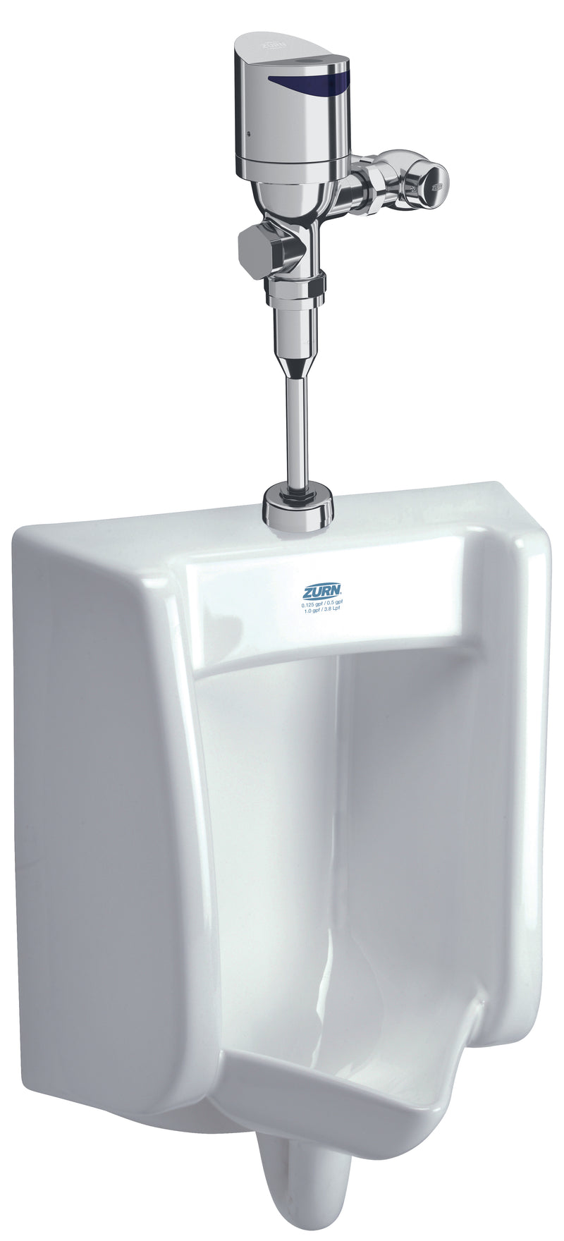 Zurn Z.UR2.S.TM Zurn One Battery Powered Sensor Urinal System with Top Mount 0.5 GPF Flush Valve